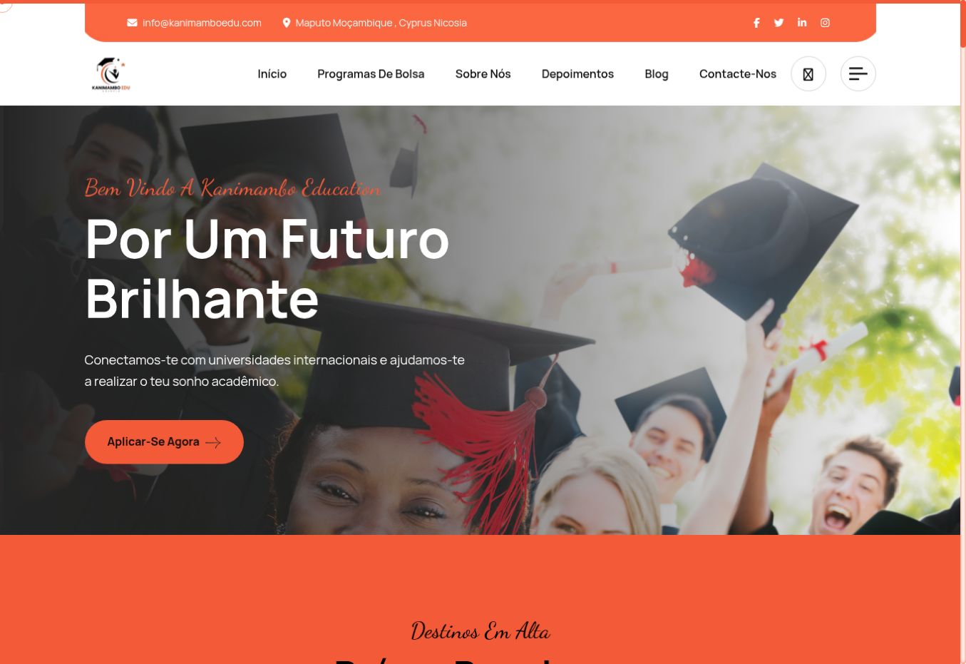 Kanimambo Education — International education website